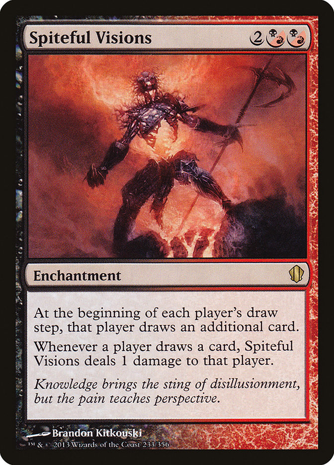 Spiteful Visions [Commander 2013]