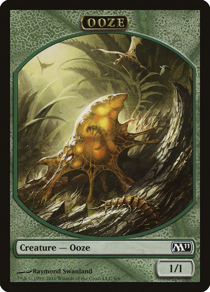 Ooze Token (6/6) [Magic 2011 Tokens]