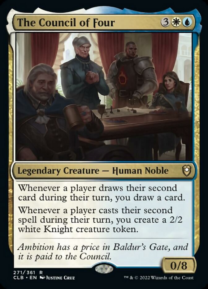 The Council of Four [Commander Legends: Battle for Baldur's Gate]